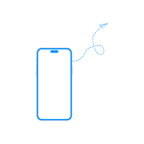 Process step illustration: Initial contact